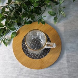 قاعدة خشب للسخن