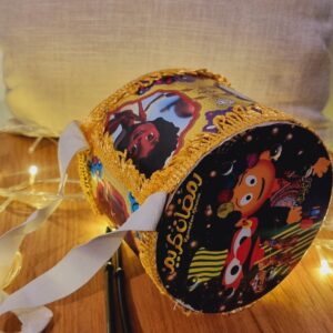 طبلة مميزة مع مسكة لسهولة الحمل