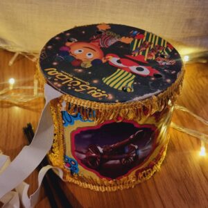 طبلة مميزة مع مسكة لسهولة الحمل