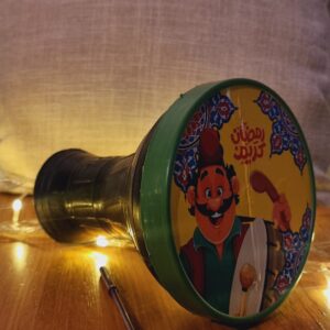 طبلة حجم وسط بلاستيك