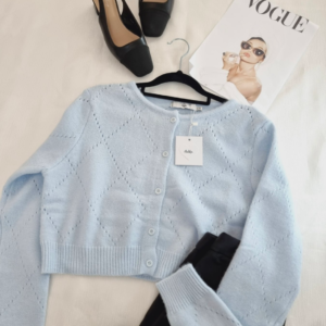 بلوز ازرق سماوي سايز L/XL