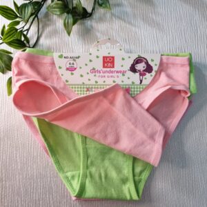 3 قطع داخلي بناتي كلوت حفر قطن