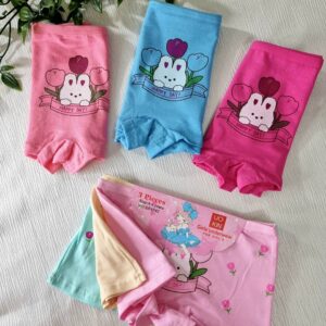 3 قطع داخلي بناتي – بوكسر بناتي قطن