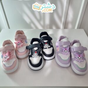 سبورت بناتي ابيض مع اسود kwomi