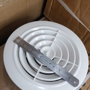 جريل داخلي بلاستيك مع مفتاح اغلاق  6 انش