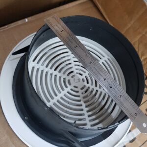 جريل داخلي بلاستيك مع مفتاح اغلاق  6 انش