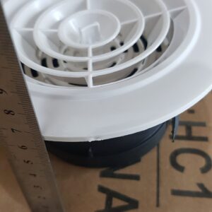 جريل داخلي بلاستيك مع مفتاح اغلاق 4 انش