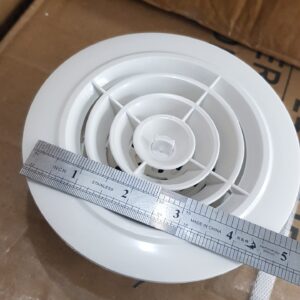 جريل داخلي بلاستيك مع مفتاح اغلاق 4 انش