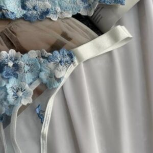 داخلي قطعتين أزرق سماوي مورد