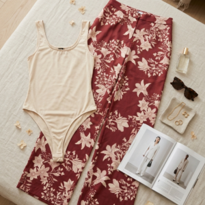 لوك صيفي شيك قطعتين