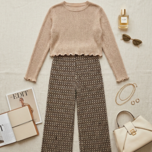 اوتفيت ربيعي قطعتين