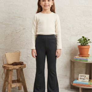 بنطلون أسود بناتي 6-7 سنوات