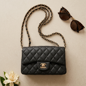 شنطة حجم وسط شانيل