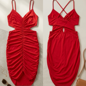 فستان سايز 2XL لايكرا