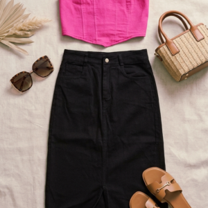 طقم جينز ميديوم لارج بلبس