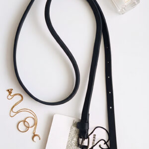 بلت أسود رفيع ماركة بيرشكا