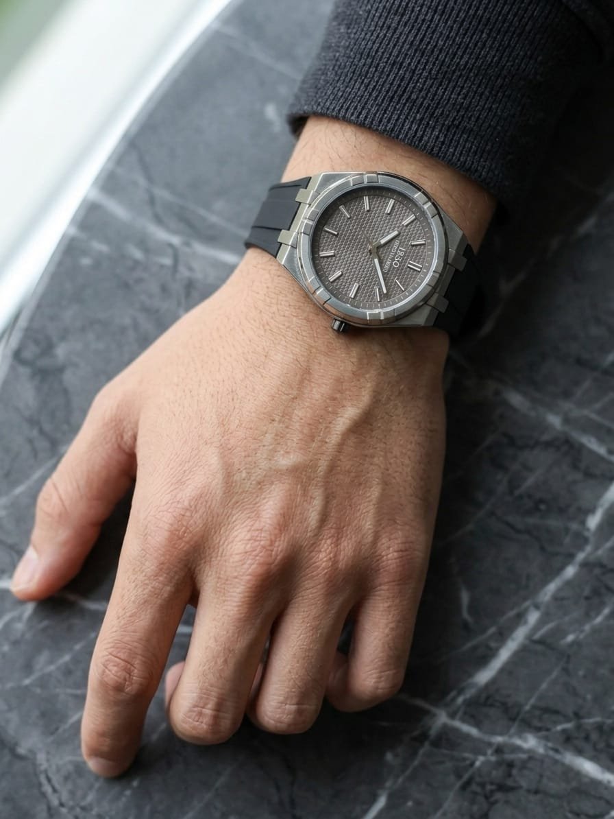 ساعة يد رجالية ماركة IBSO - فئة Business Casual عصرية - الصورة 2