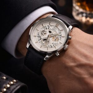 ساعة IBSO سكليتون ميكانيكية فاخرة