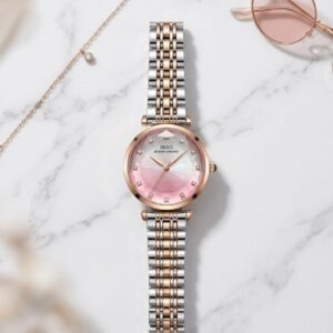 ساعة يد ماركة IBSO نسائية بمينا فاخر