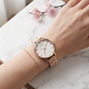 ساعة يد ماركة IBSO نسائية فاخرة