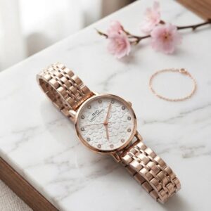 ساعة يد ماركة IBSO نسائية فاخرة