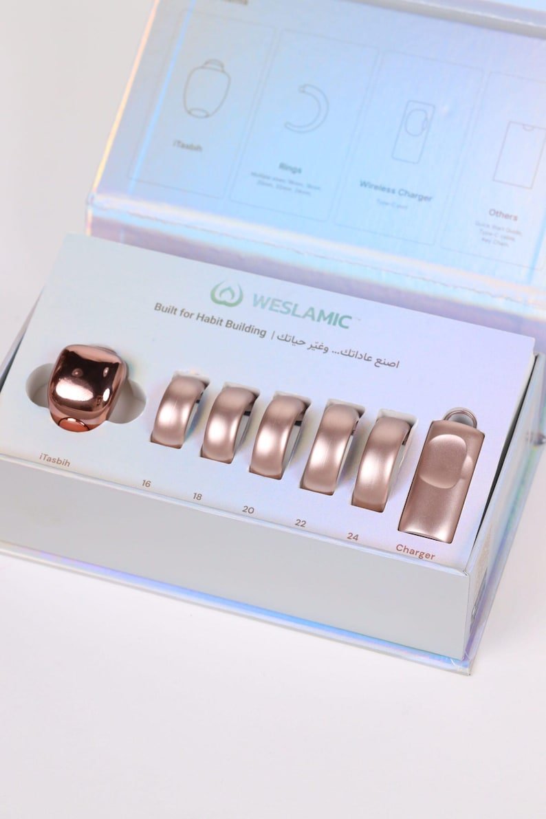 خاتم تسبيح الذكي من WESLAMIC - الصورة 3