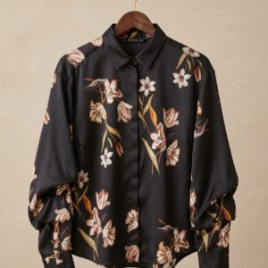 قميص ستان ثقيل ZARA ميديوم