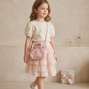 شنتة miumiu بناتية لون زهري فاتح